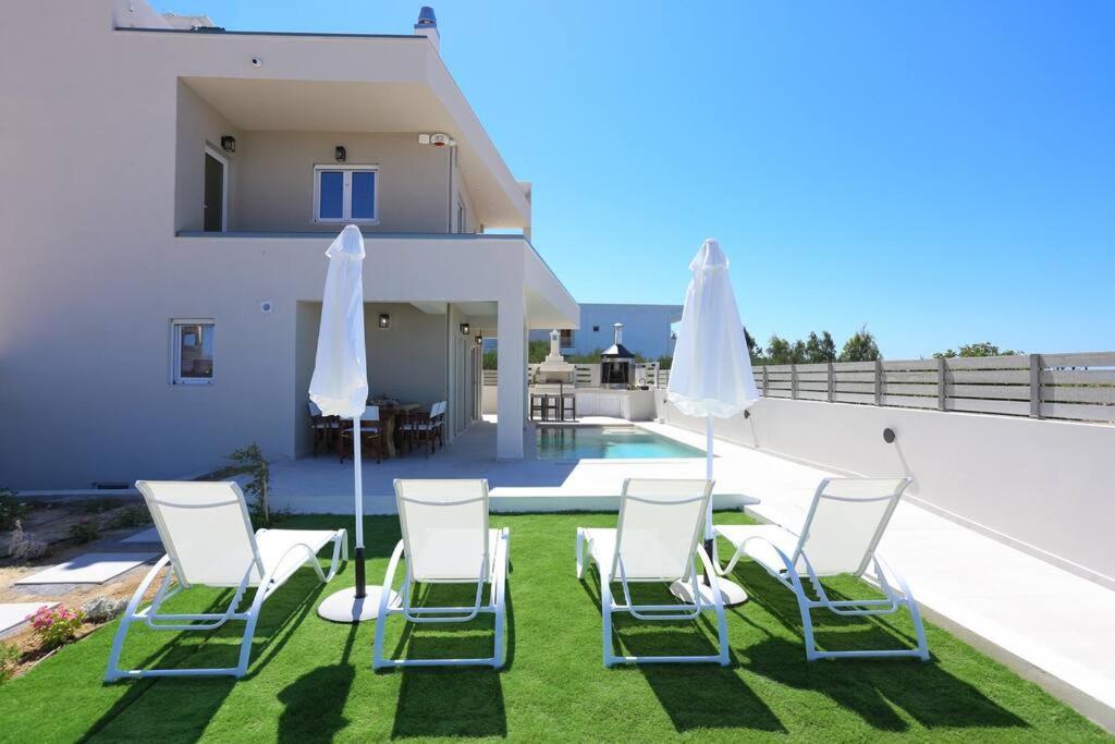 Villa Constantino With Heated Pool Kato Gouves Екстериор снимка
