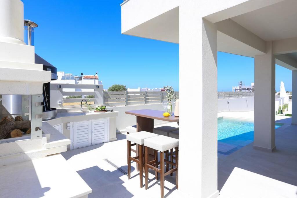 Villa Constantino With Heated Pool Kato Gouves Екстериор снимка